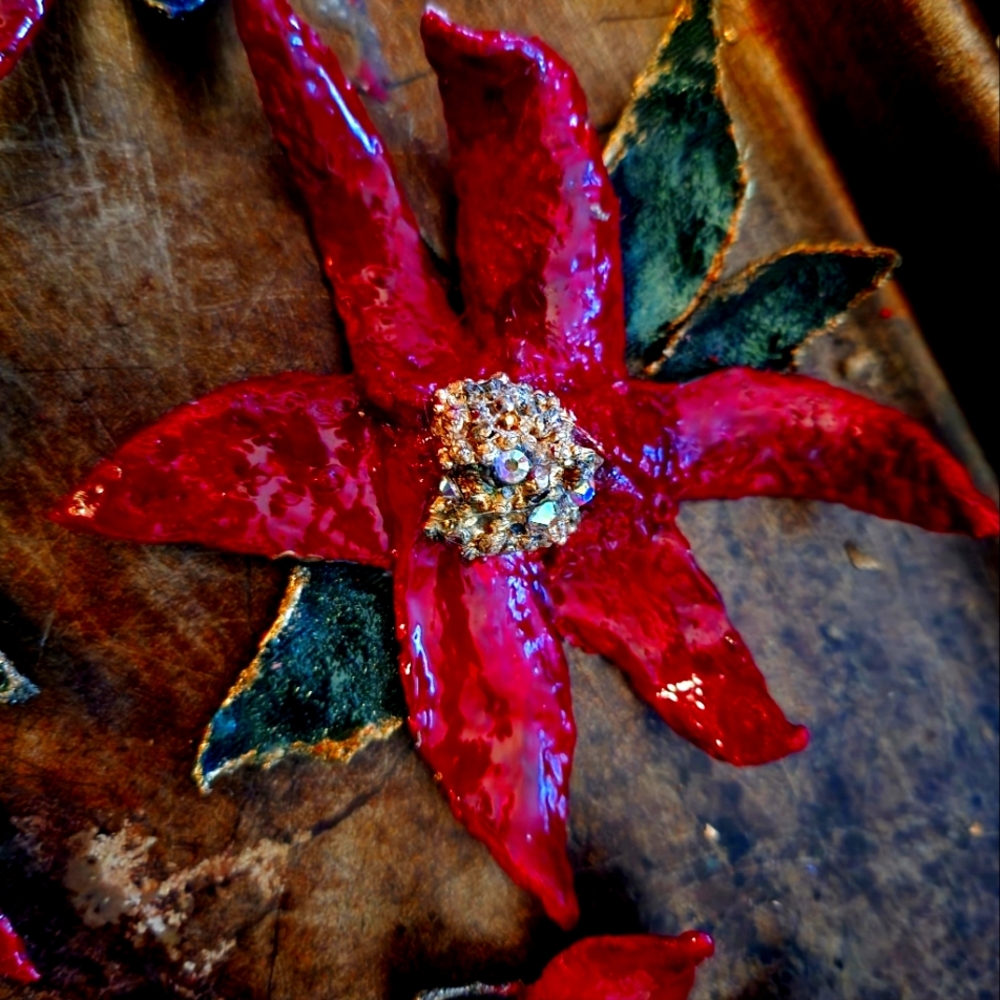 Scarlet Red Poinsettia